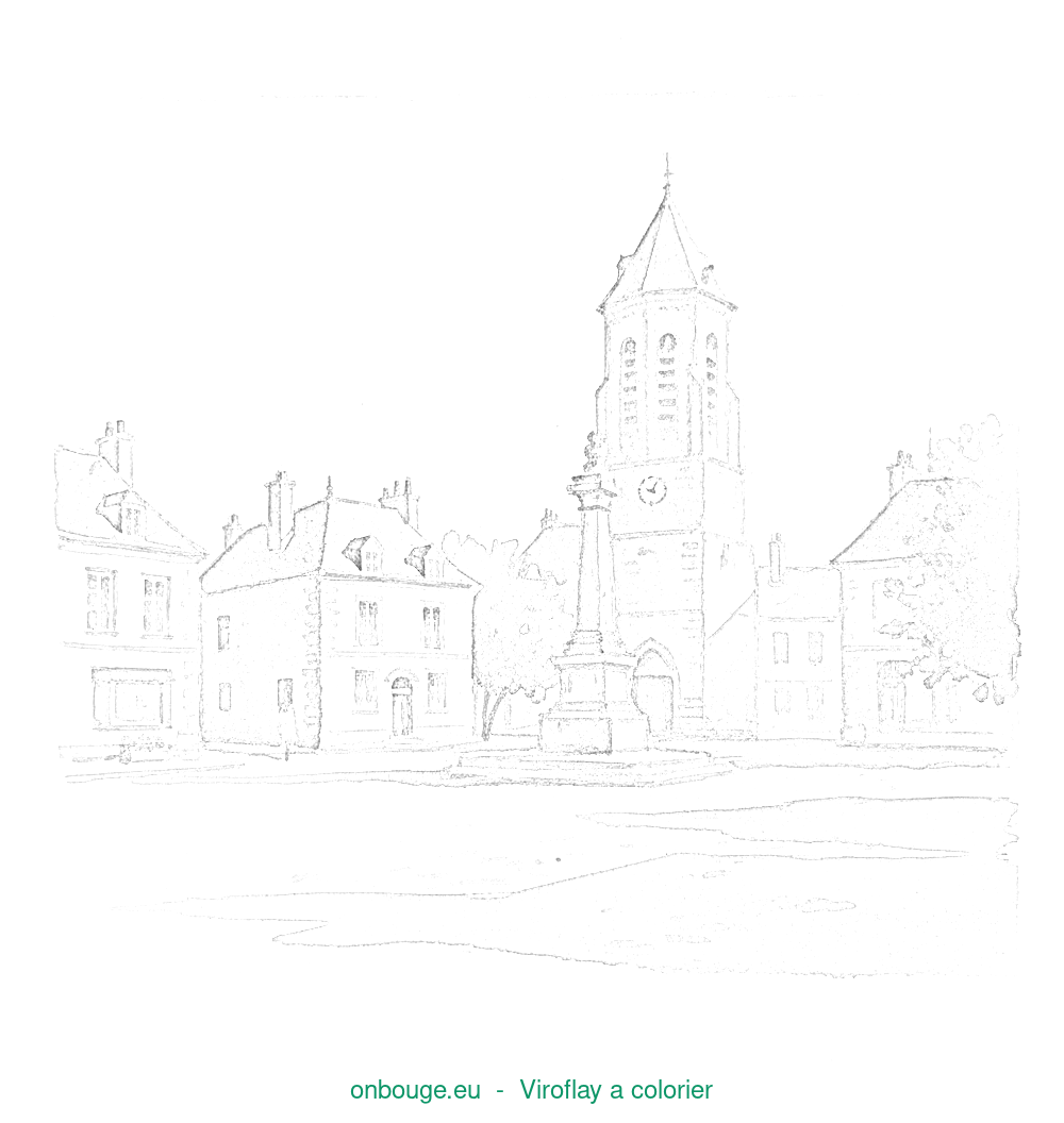 Coloriage de Viroflay
