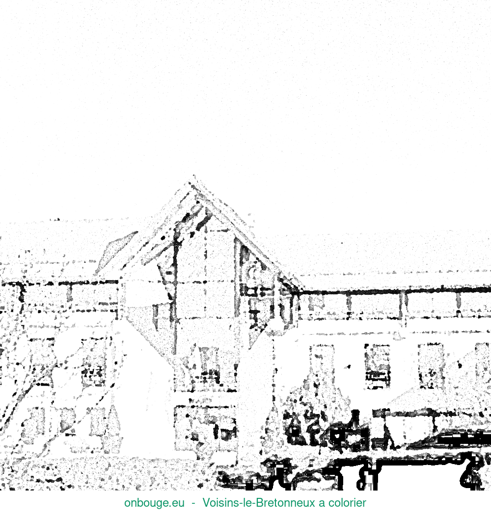 Coloriage de Voisins-le-Bretonneux