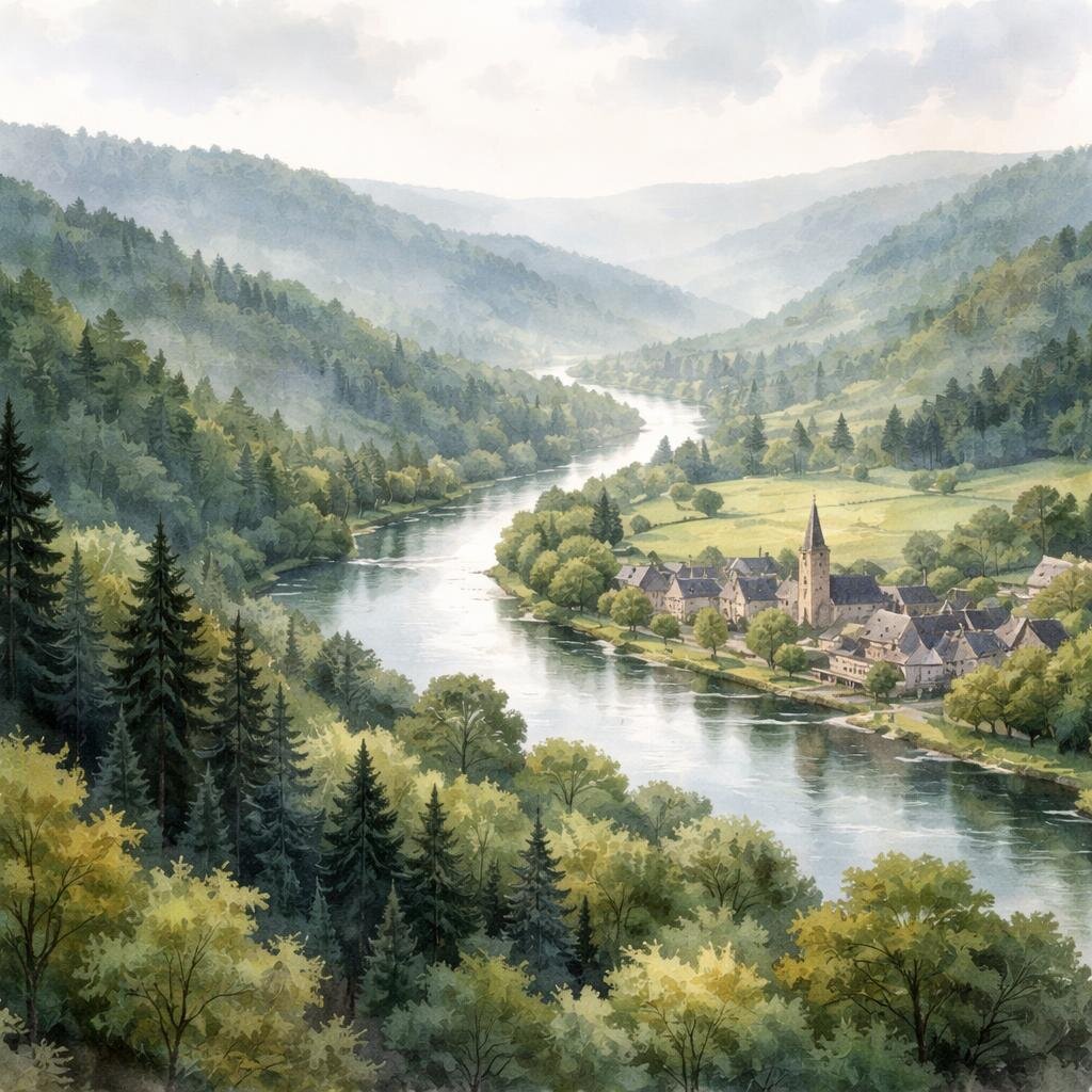 Ardennes — illustration départementale (aquarelle de la ville à venir)