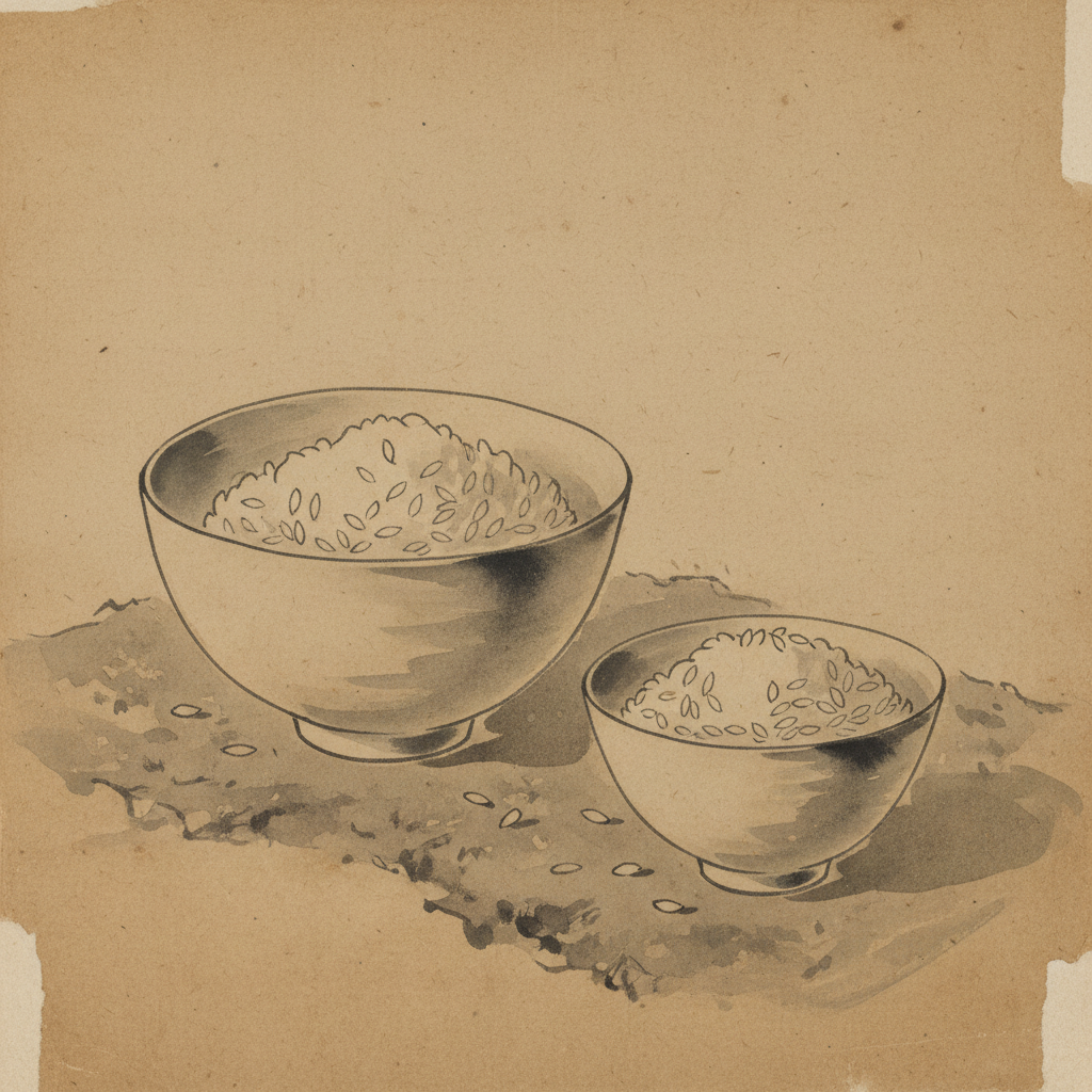 Deux Bols De Riz