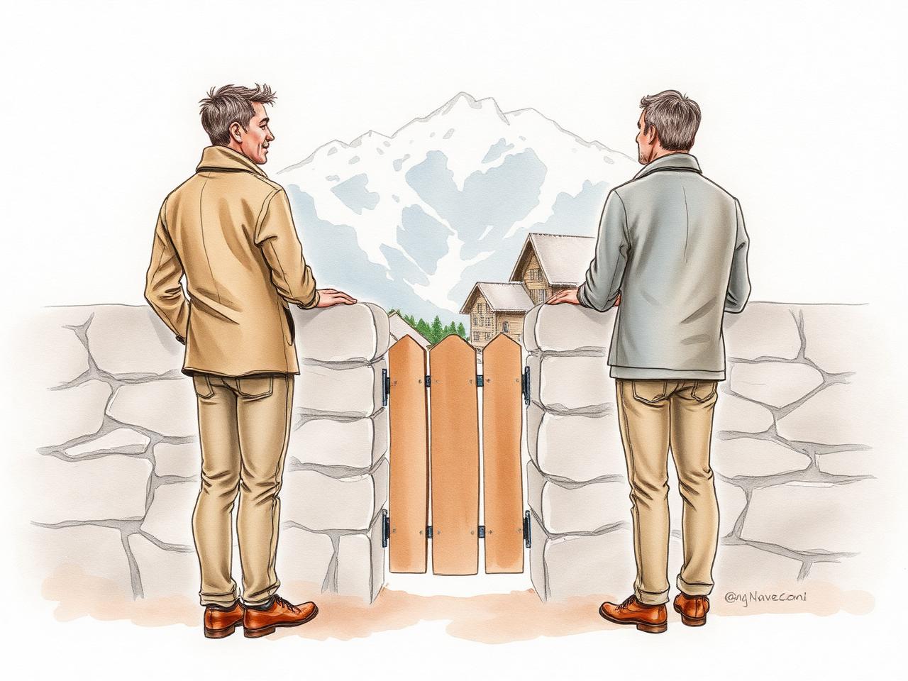 P119 Freres Mur Suisse