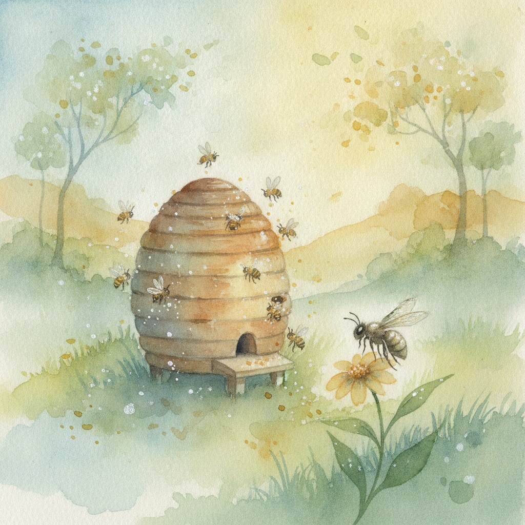 P120 Ruche Et L Abeille Discrete