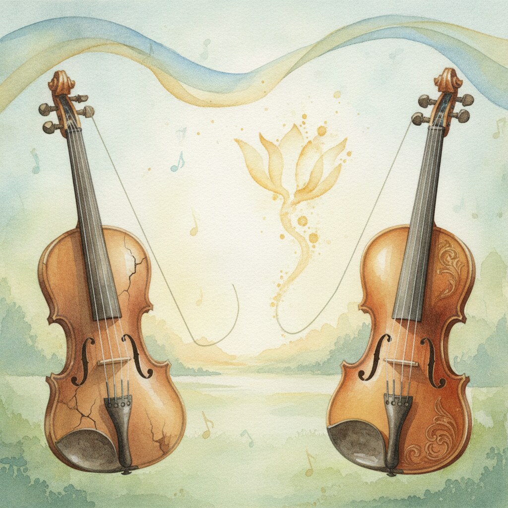 P164 Deux Cordes De Violon