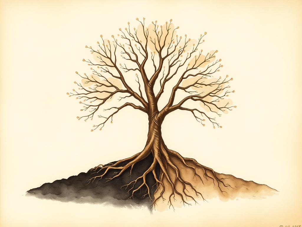 P79 Arbre Racines Doubles