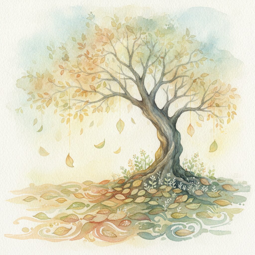 P94 Arbre Feuilles Benies