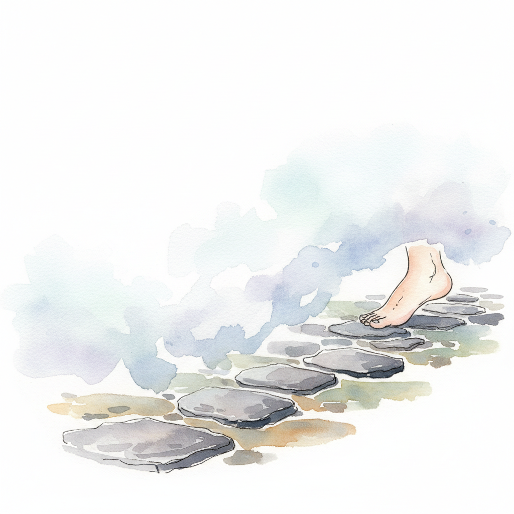 Premier Pas Dans Le Brouillard