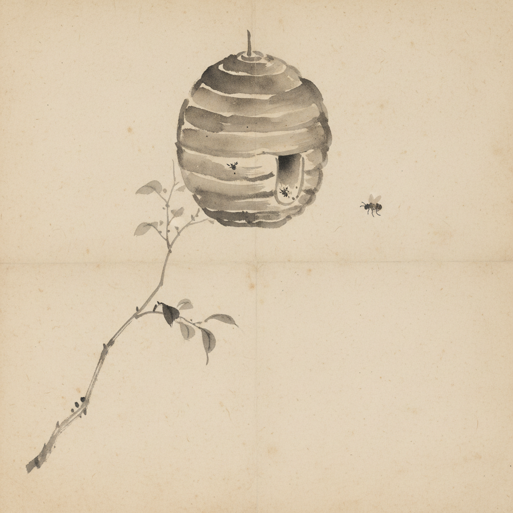 Ruche Et L Abeille Discrete