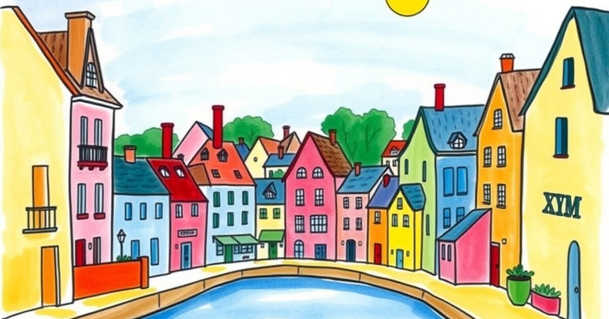 🎨 Saint-Pierre-en-Faucigny imaginée par un enfant