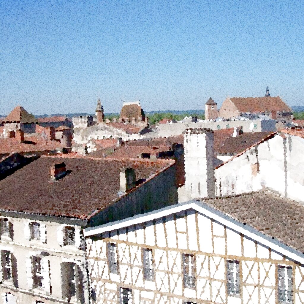 Agen — aquarelle — France