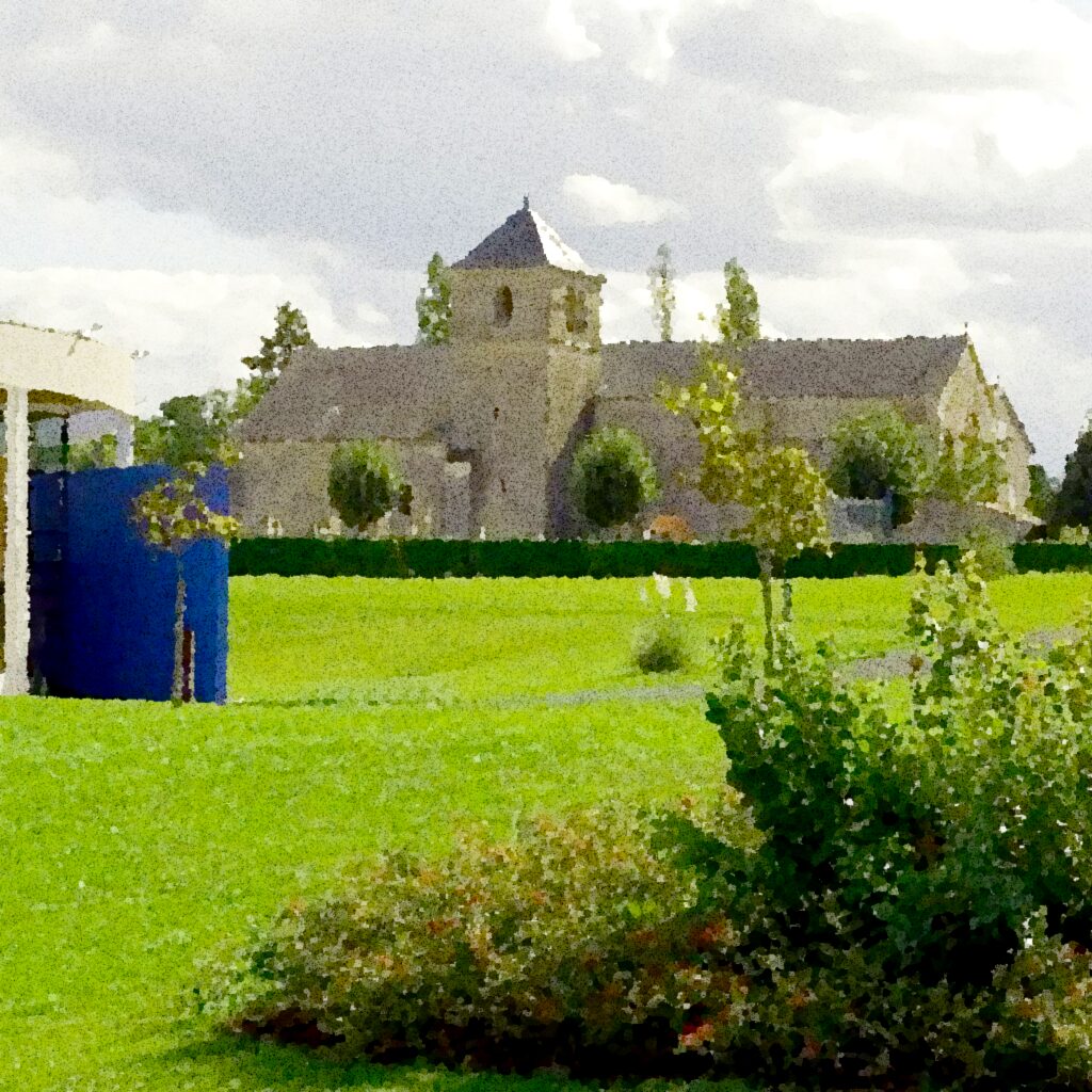 Aiffres — aquarelle — France