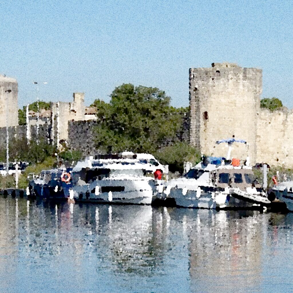 Aigues-Mortes — aquarelle — France