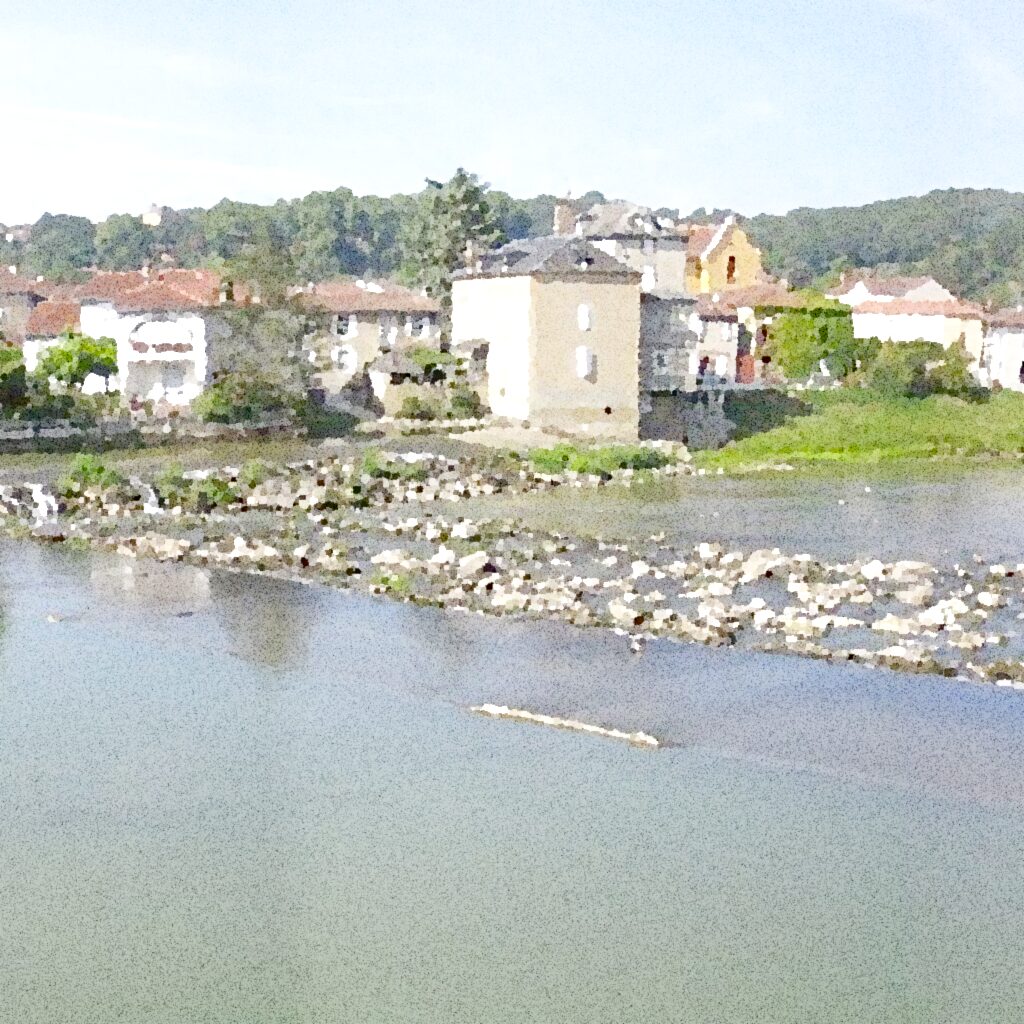 Aire-sur-l'Adour — aquarelle — France