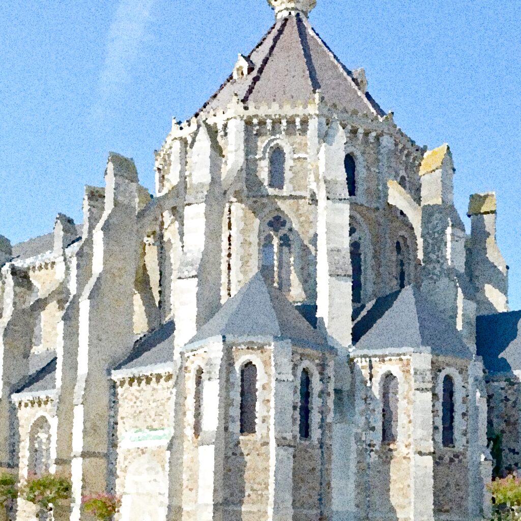 Aizenay — aquarelle — France