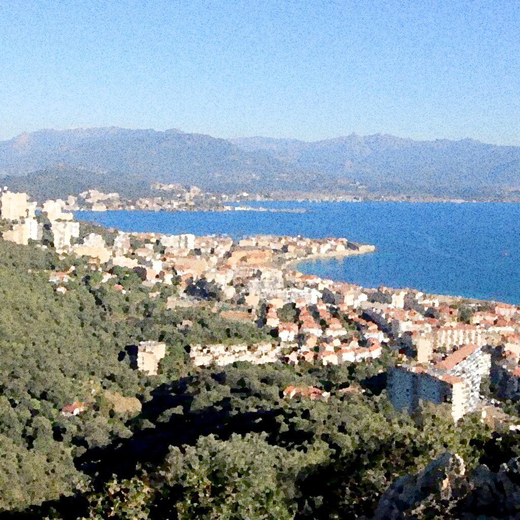 Ajaccio — aquarelle — France