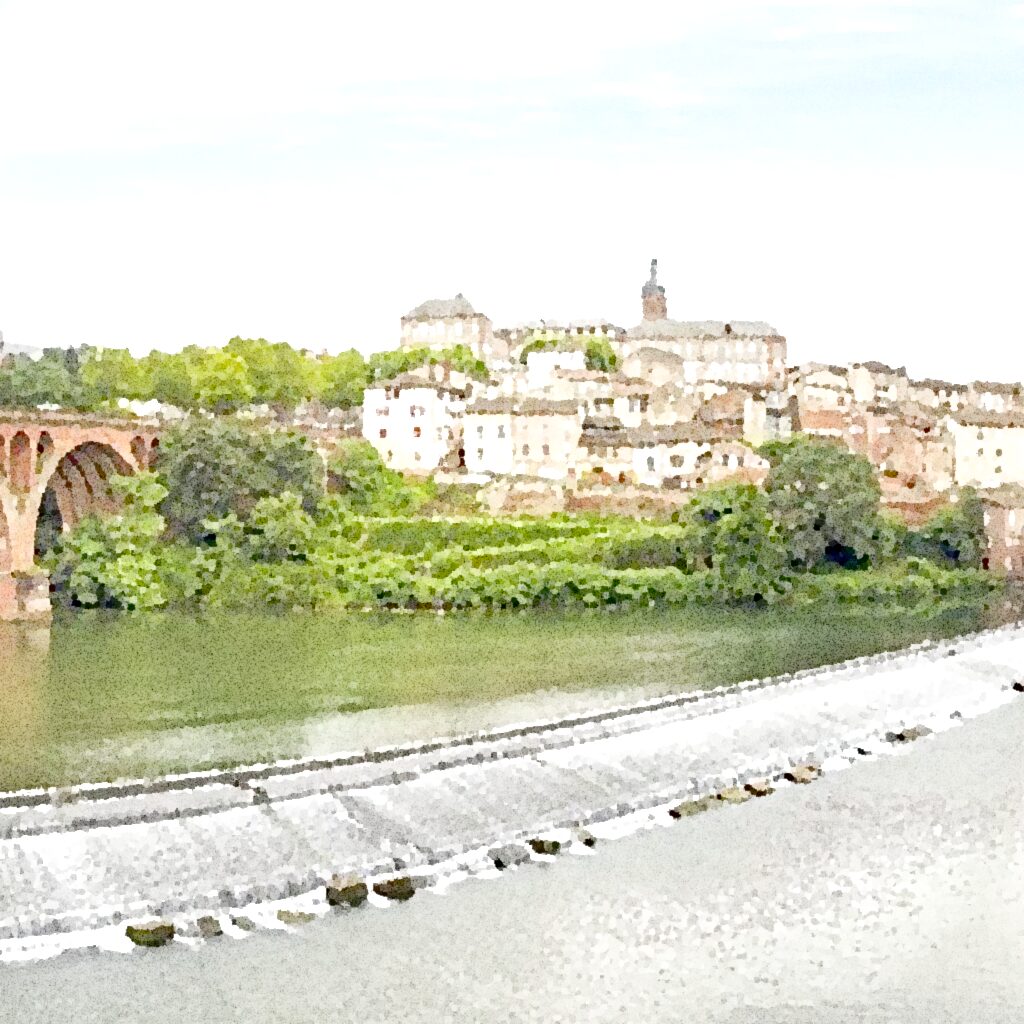 Albi — aquarelle — France