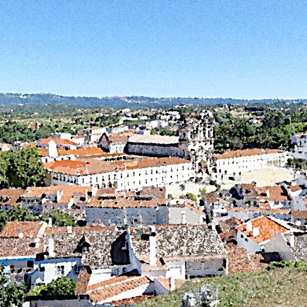 Alcobaça — aquarelle — Portugal