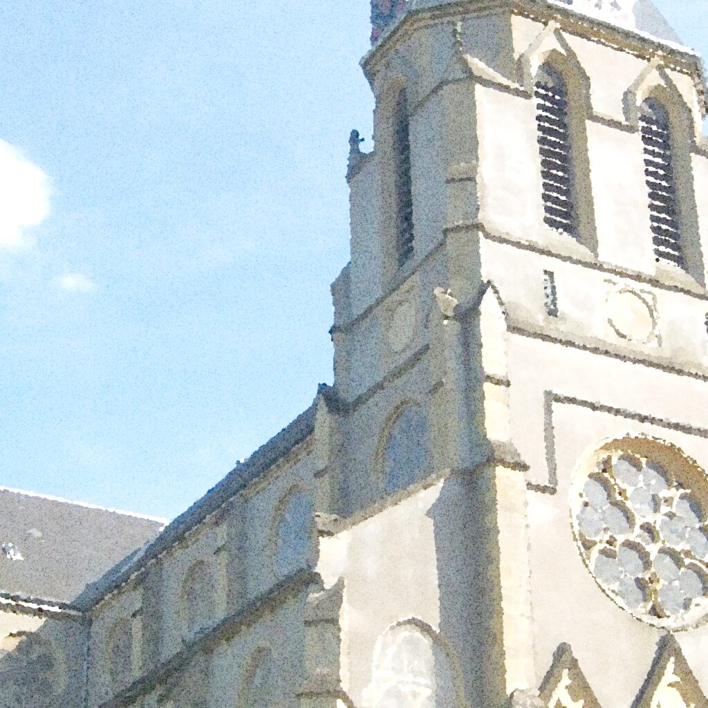 Algrange — aquarelle — France