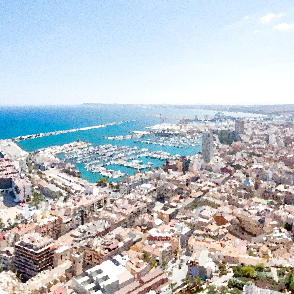 Alicante — acuarela — España