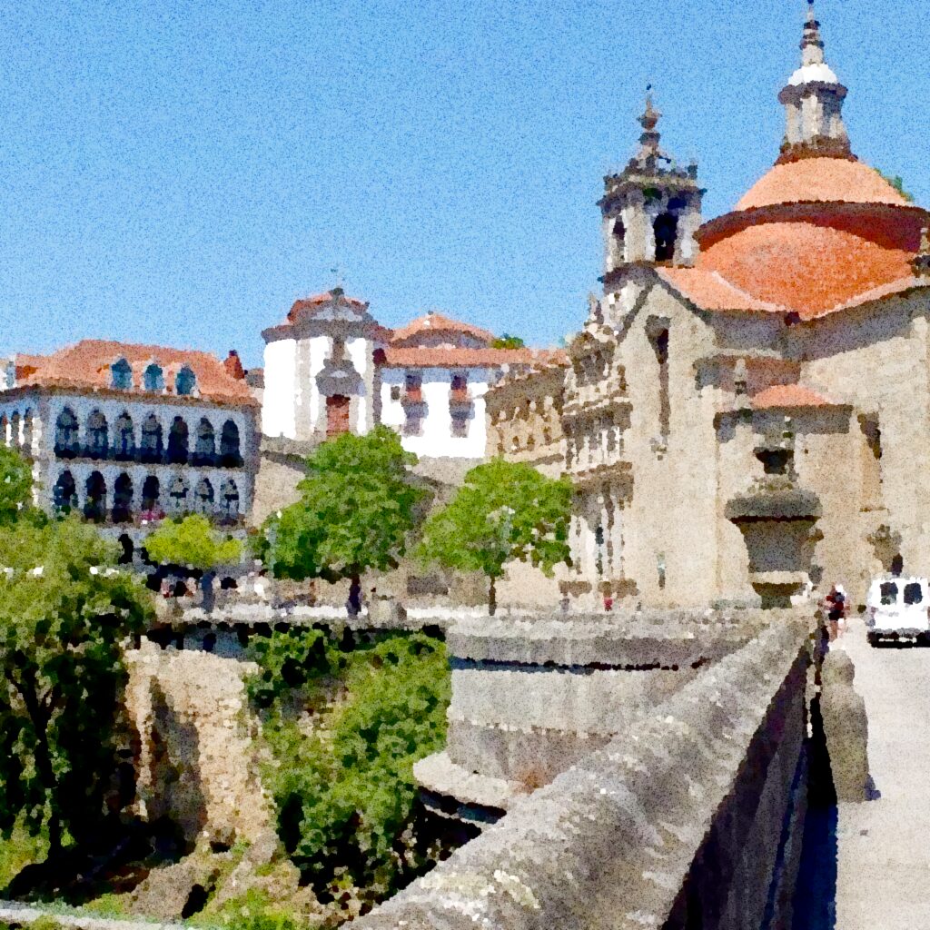 Amarante — aquarelle — Portugal