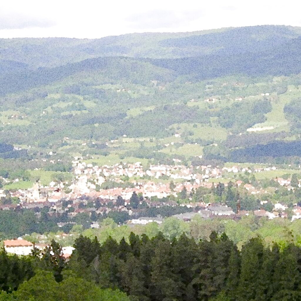 Aquarelle d’Ambert