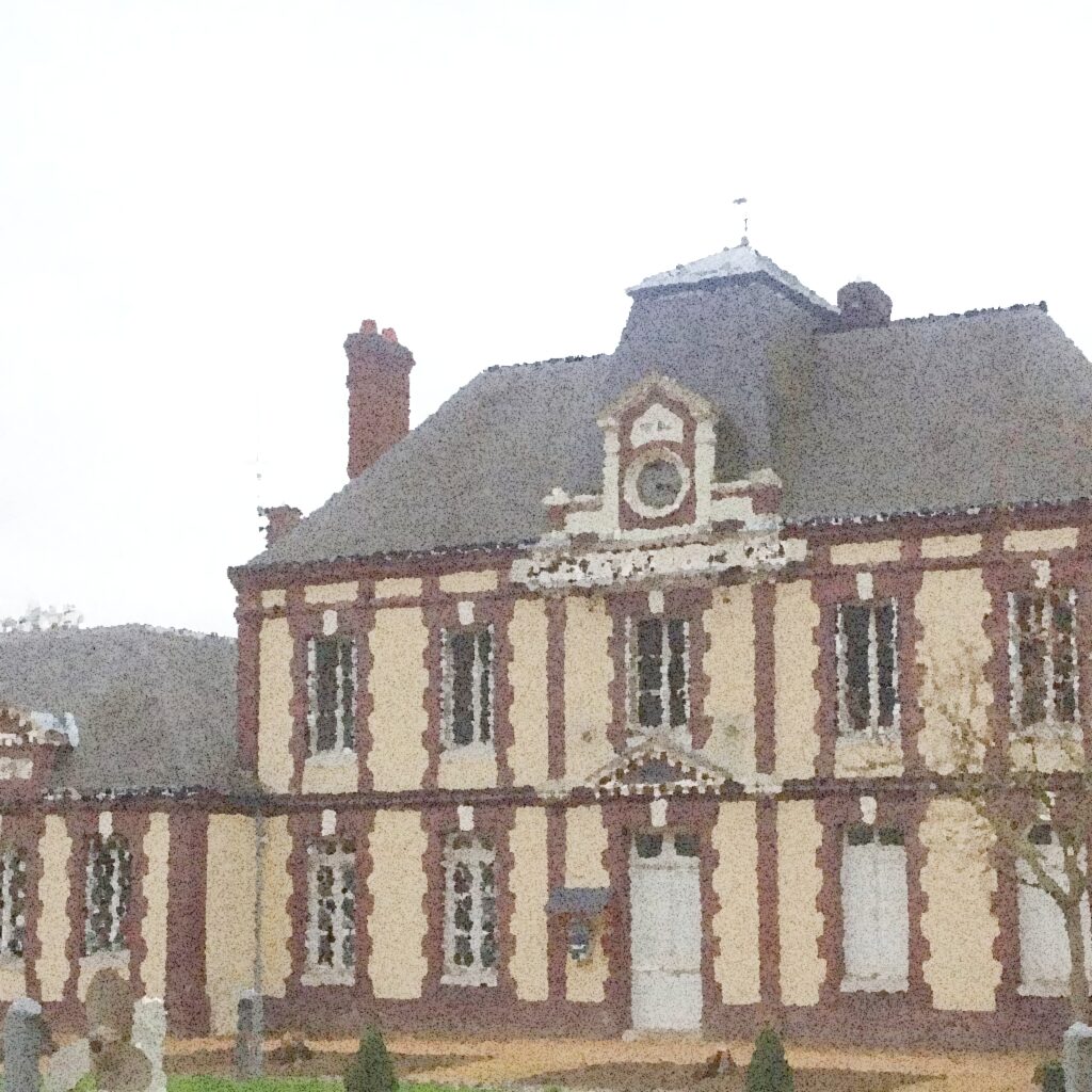 Amfreville-la-Mi-Voie — aquarelle — France