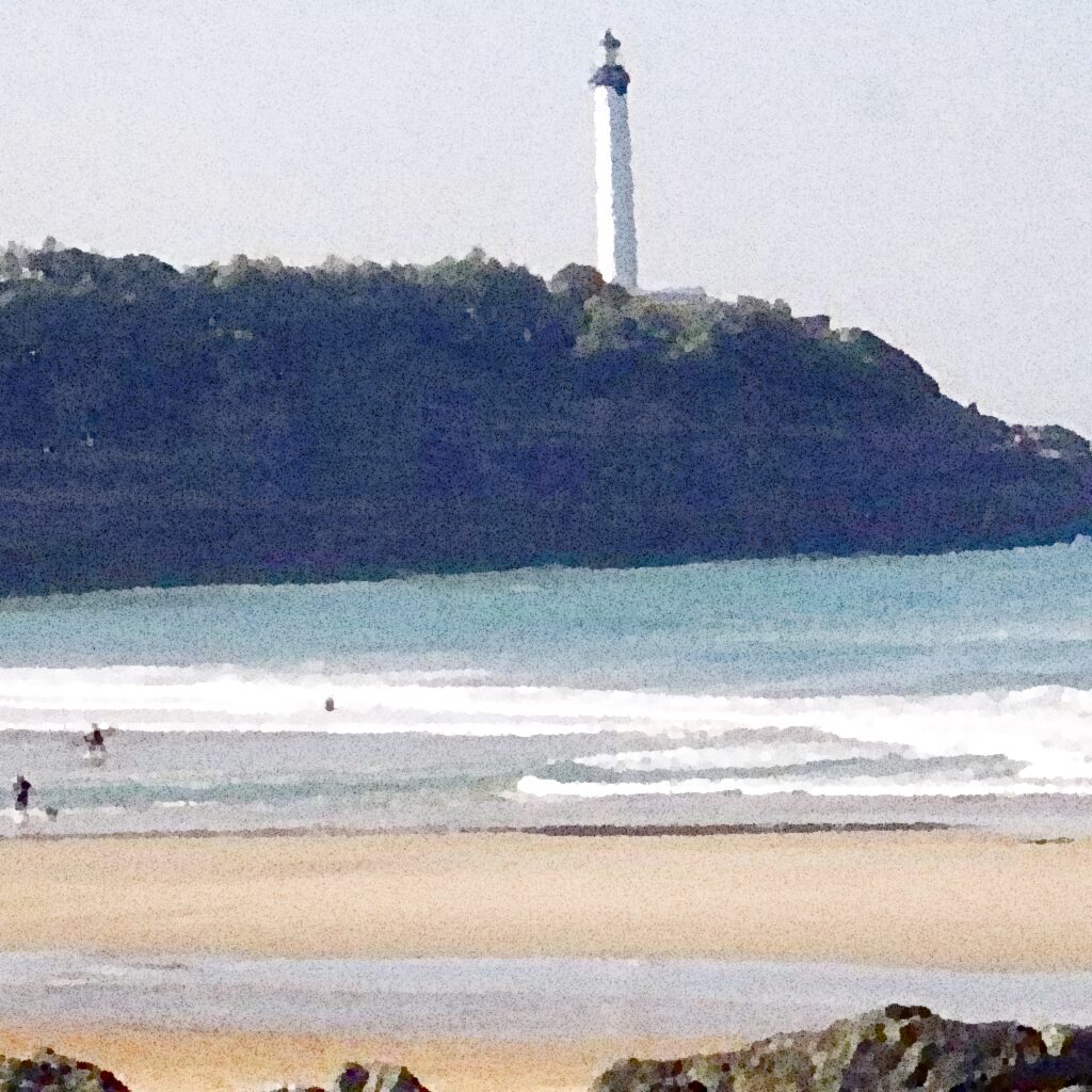 Anglet — aquarelle — France