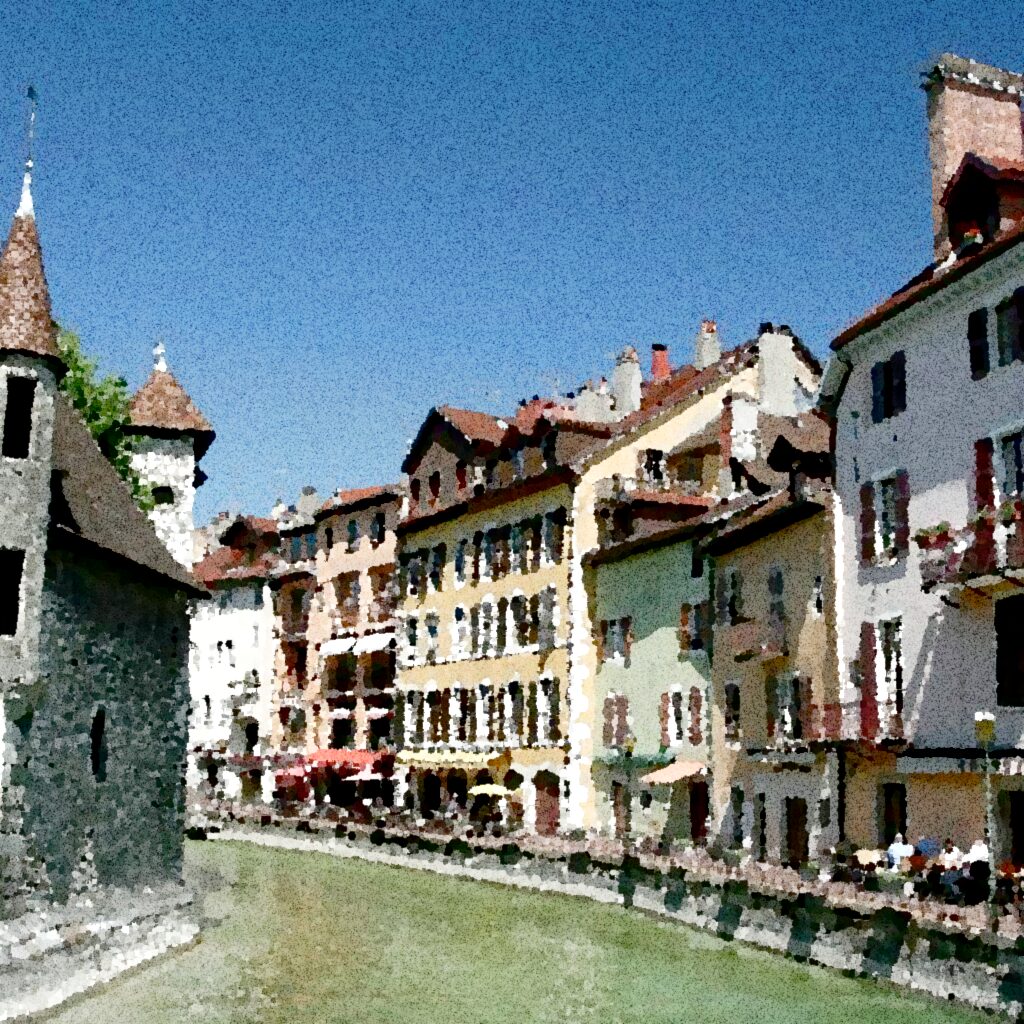 Annecy — aquarelle — France
