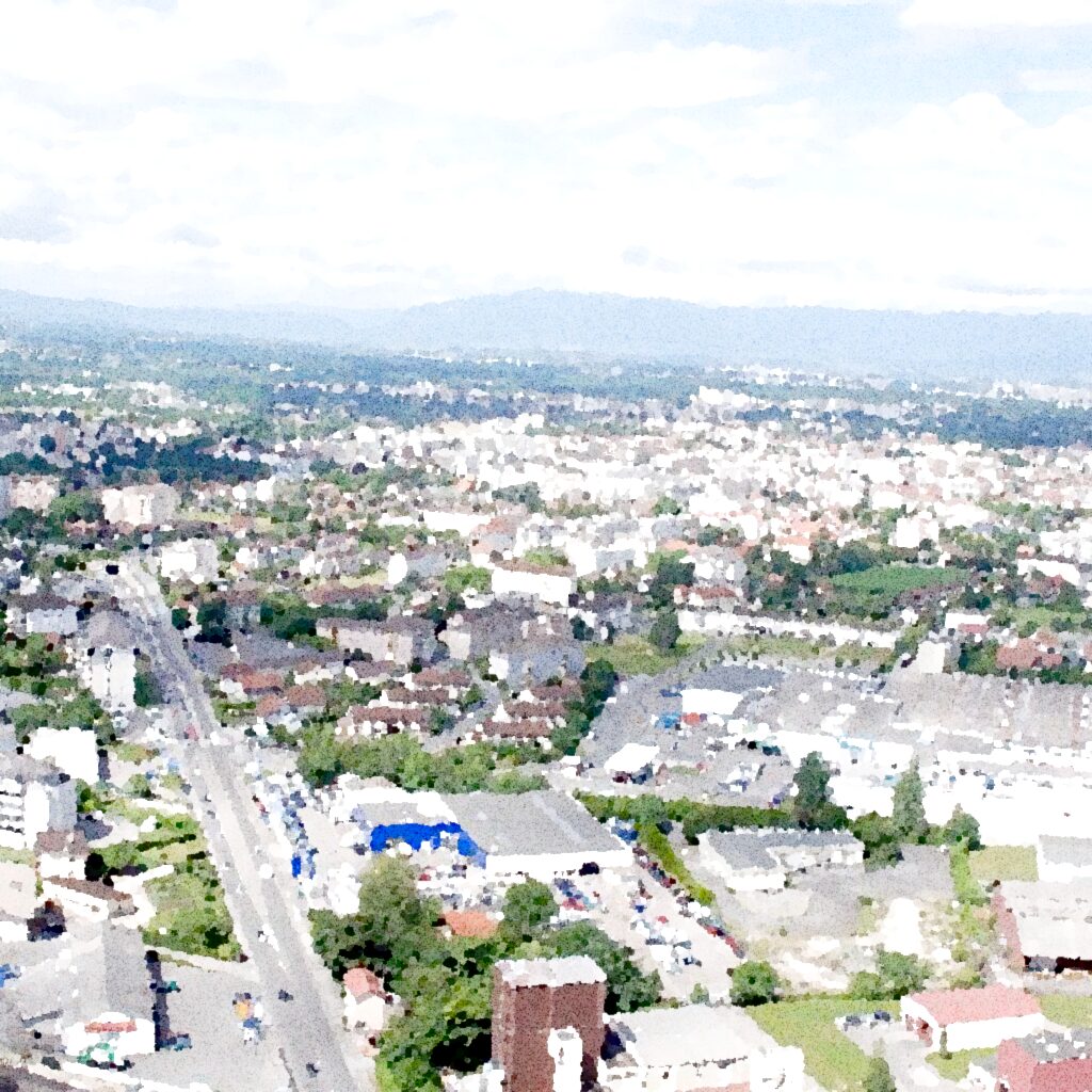 Annemasse — aquarelle — France