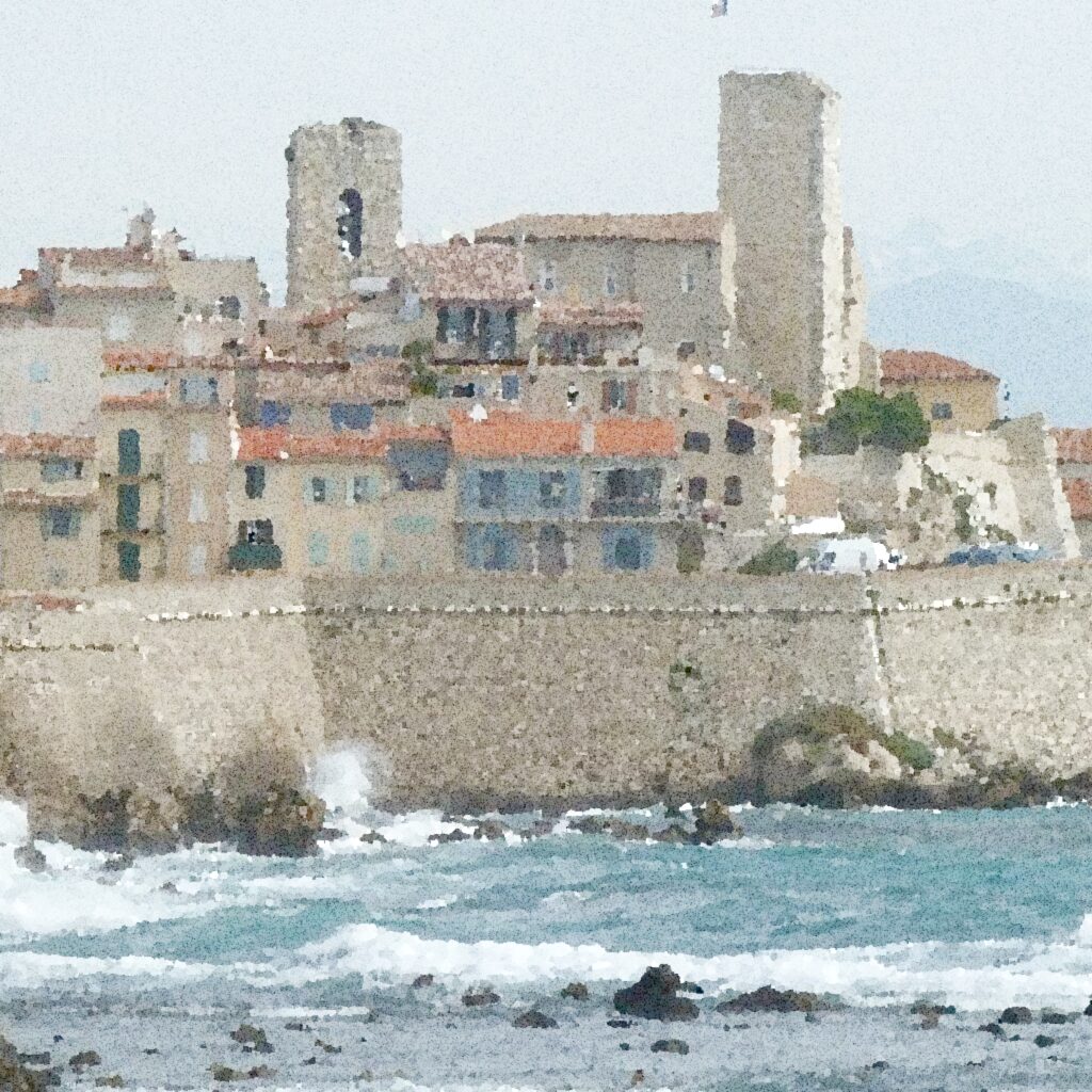 Antibes — aquarelle — France