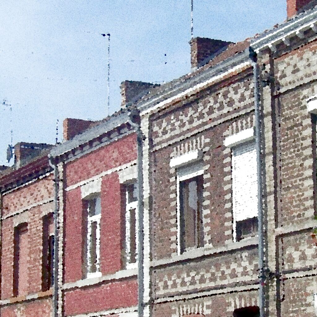 Anzin — aquarelle — France