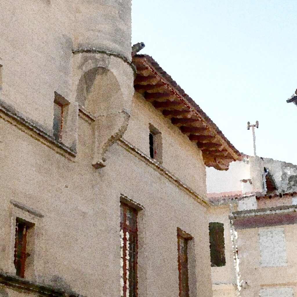 Aramon — aquarelle — France