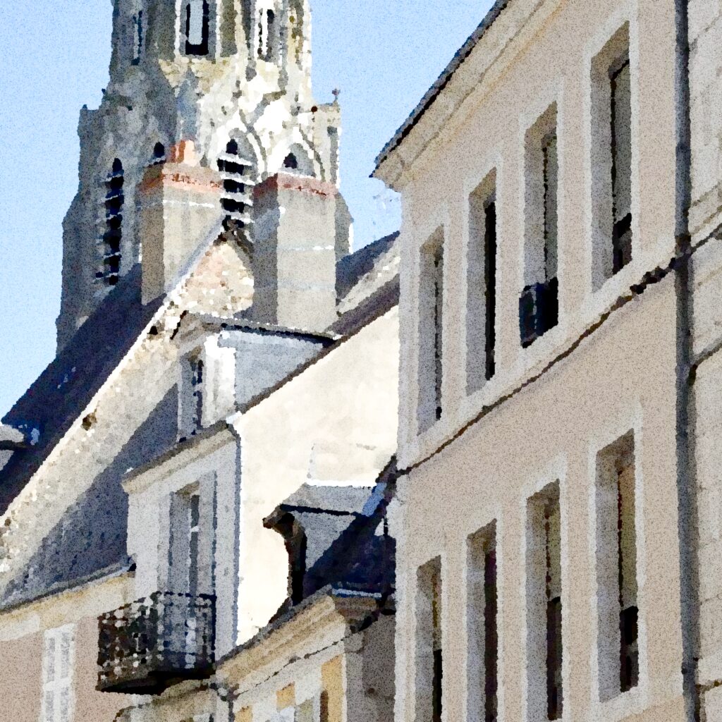 Argenton-sur-Creuse — aquarelle — France