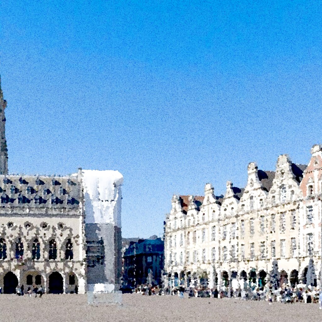 Arras — aquarelle — France