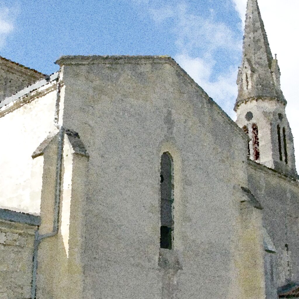 Arsac — aquarelle — France