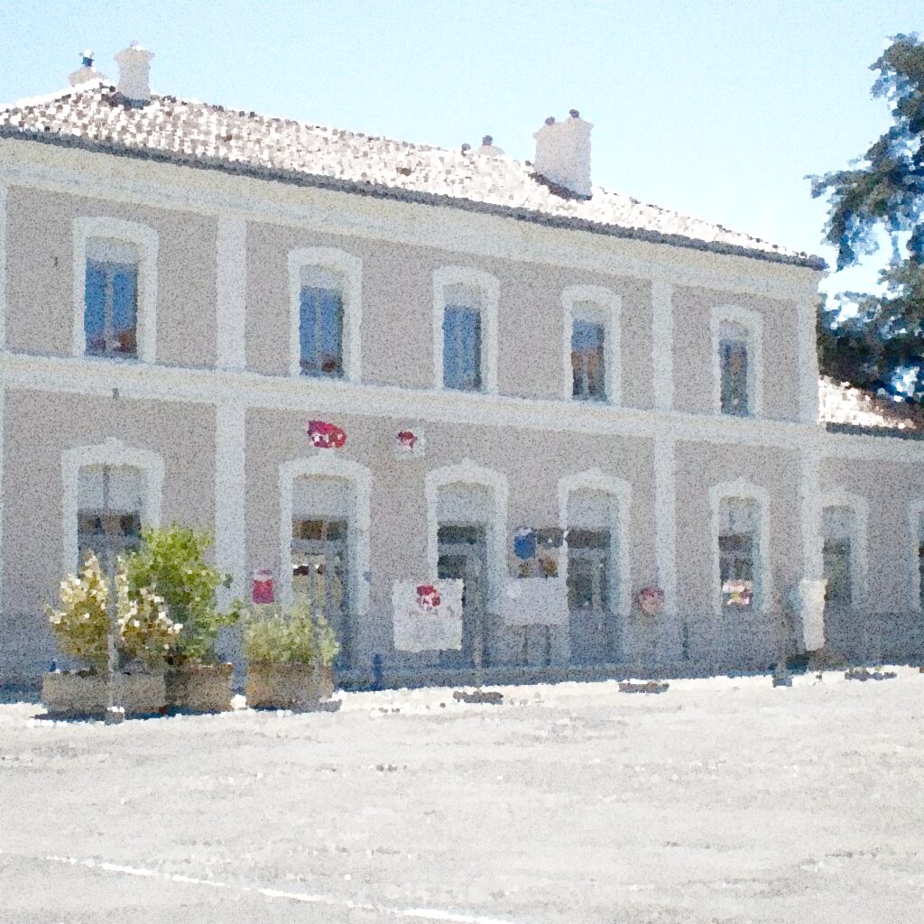 Aubenas — aquarelle — France