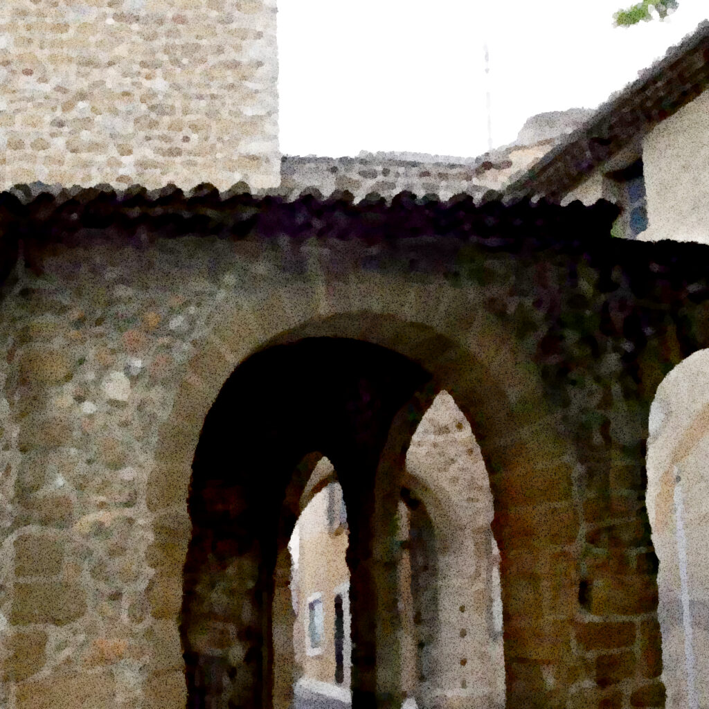 Aubignan — aquarelle — France