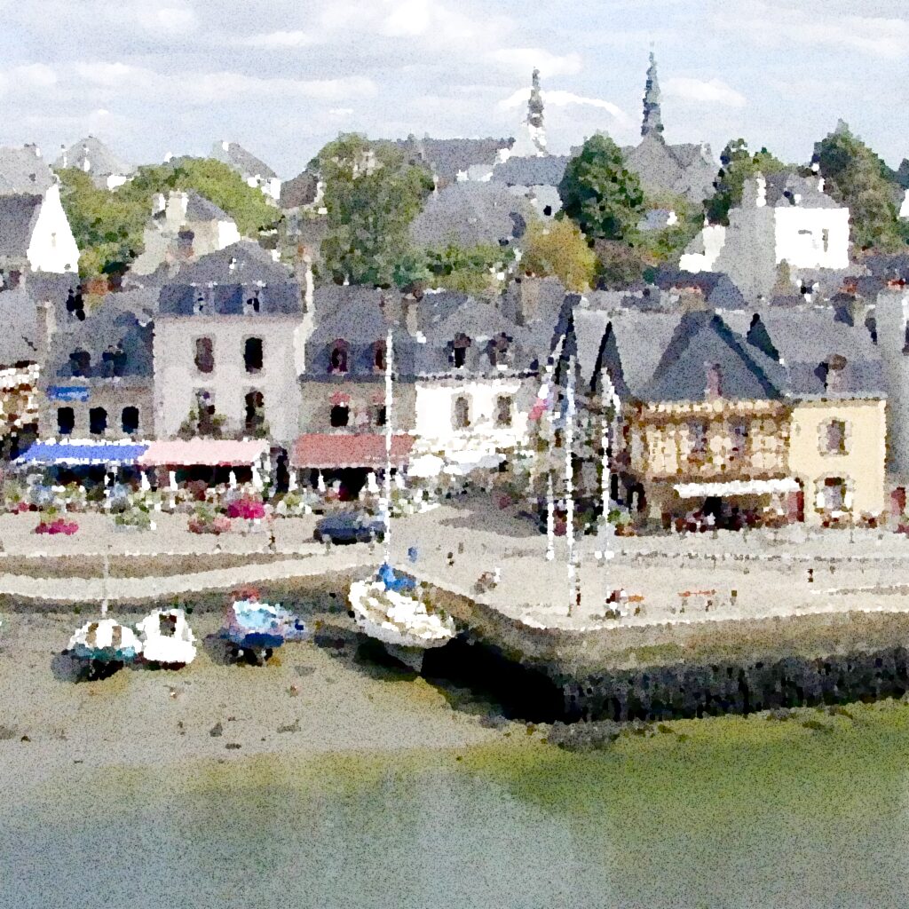 Auray — aquarelle — France