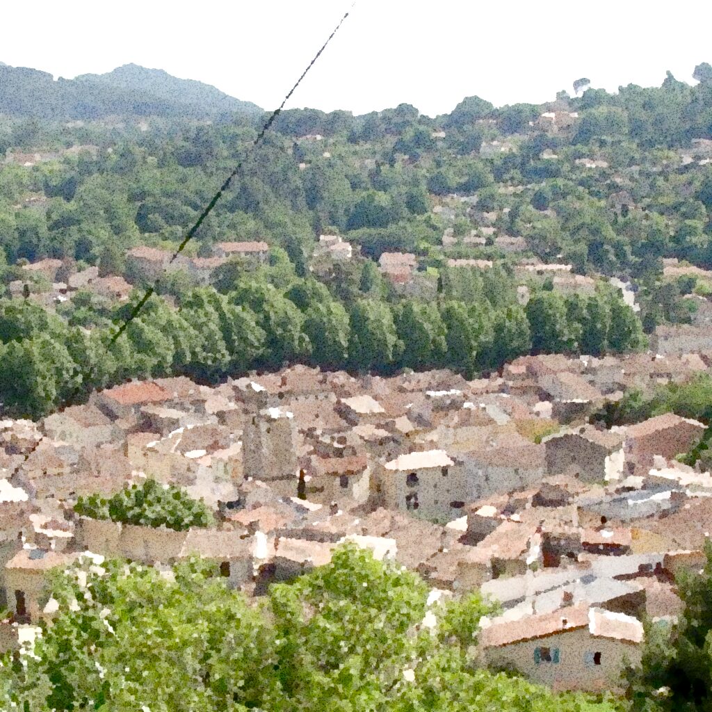 Auriol — aquarelle — France