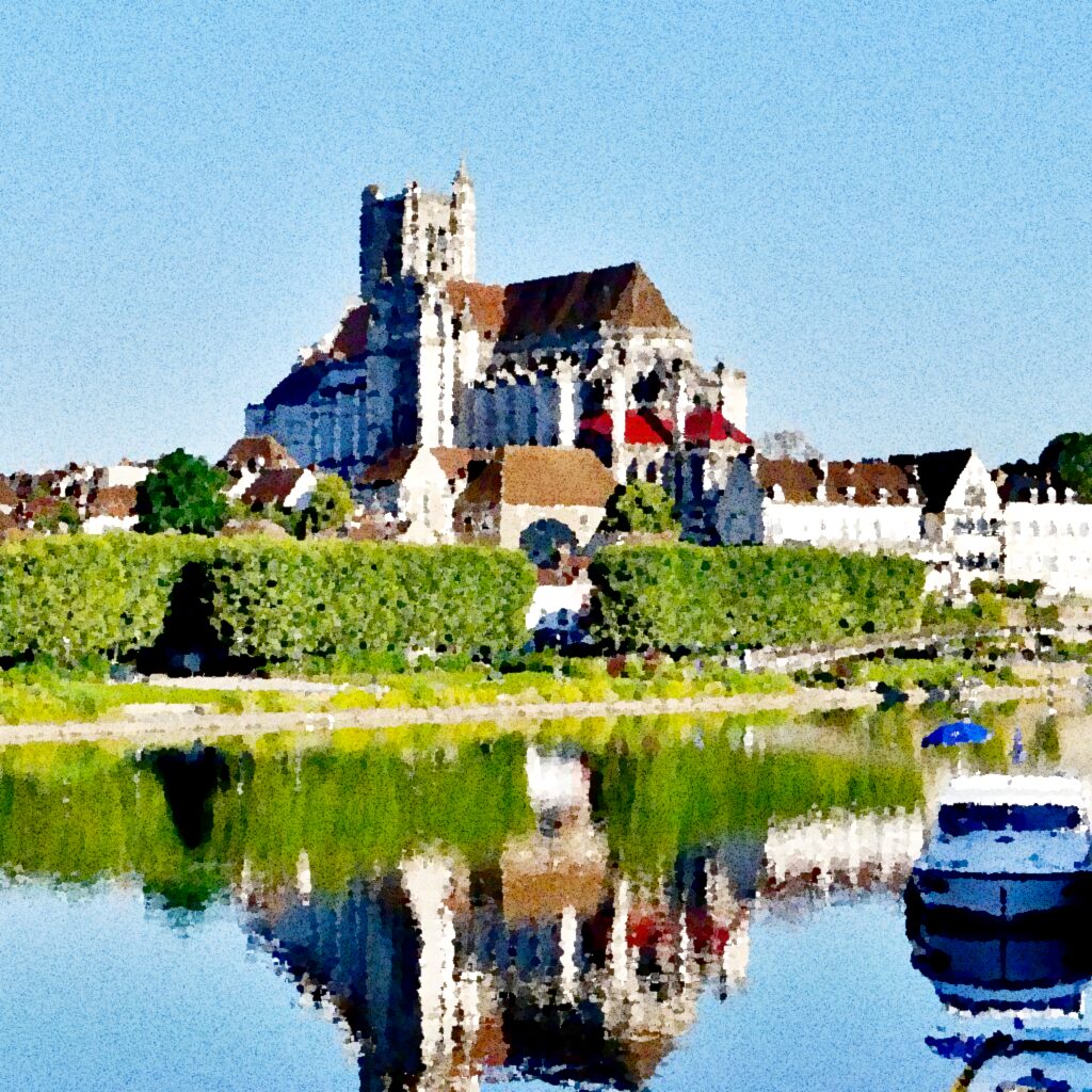 Auxerre — aquarelle — France