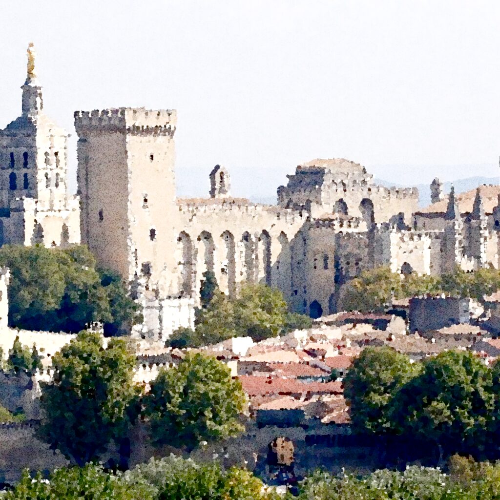 Avignon — aquarelle — France