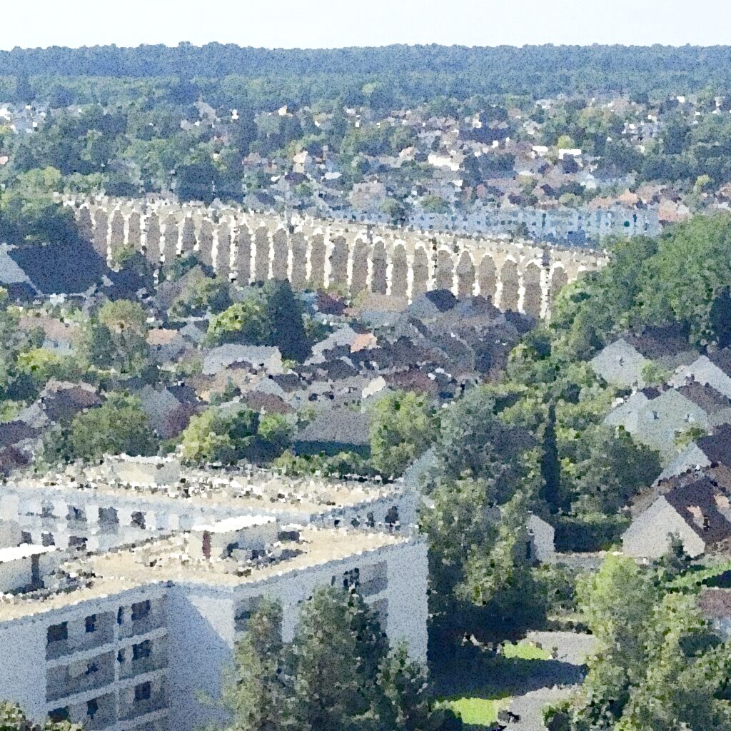 Avon — aquarelle — France