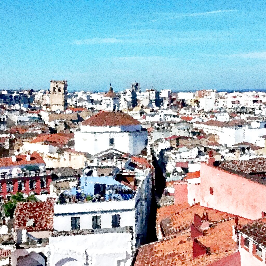 Badajoz — acuarela — España