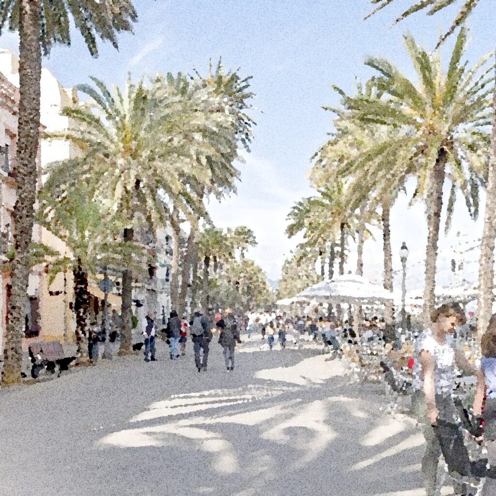 Aquarelle de Badalona