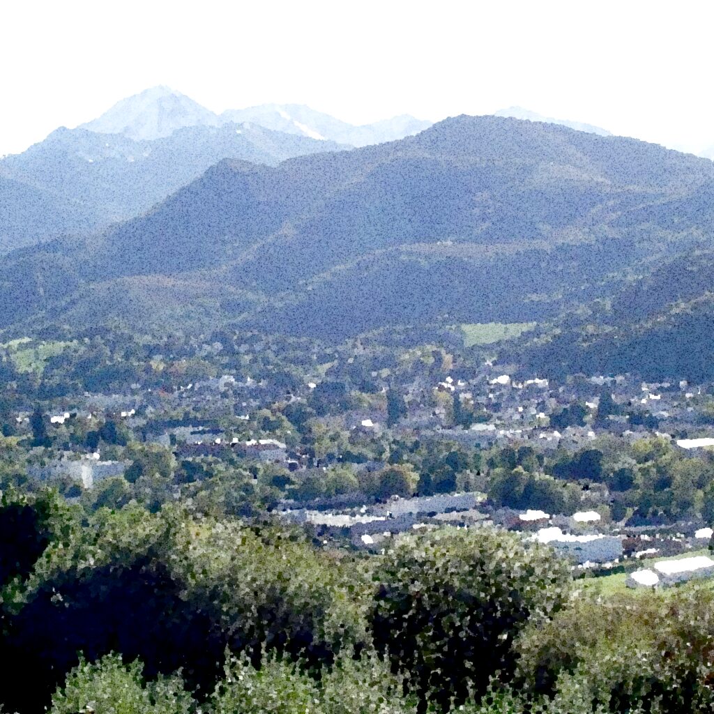 Bagnères-de-Bigorre — aquarelle — France