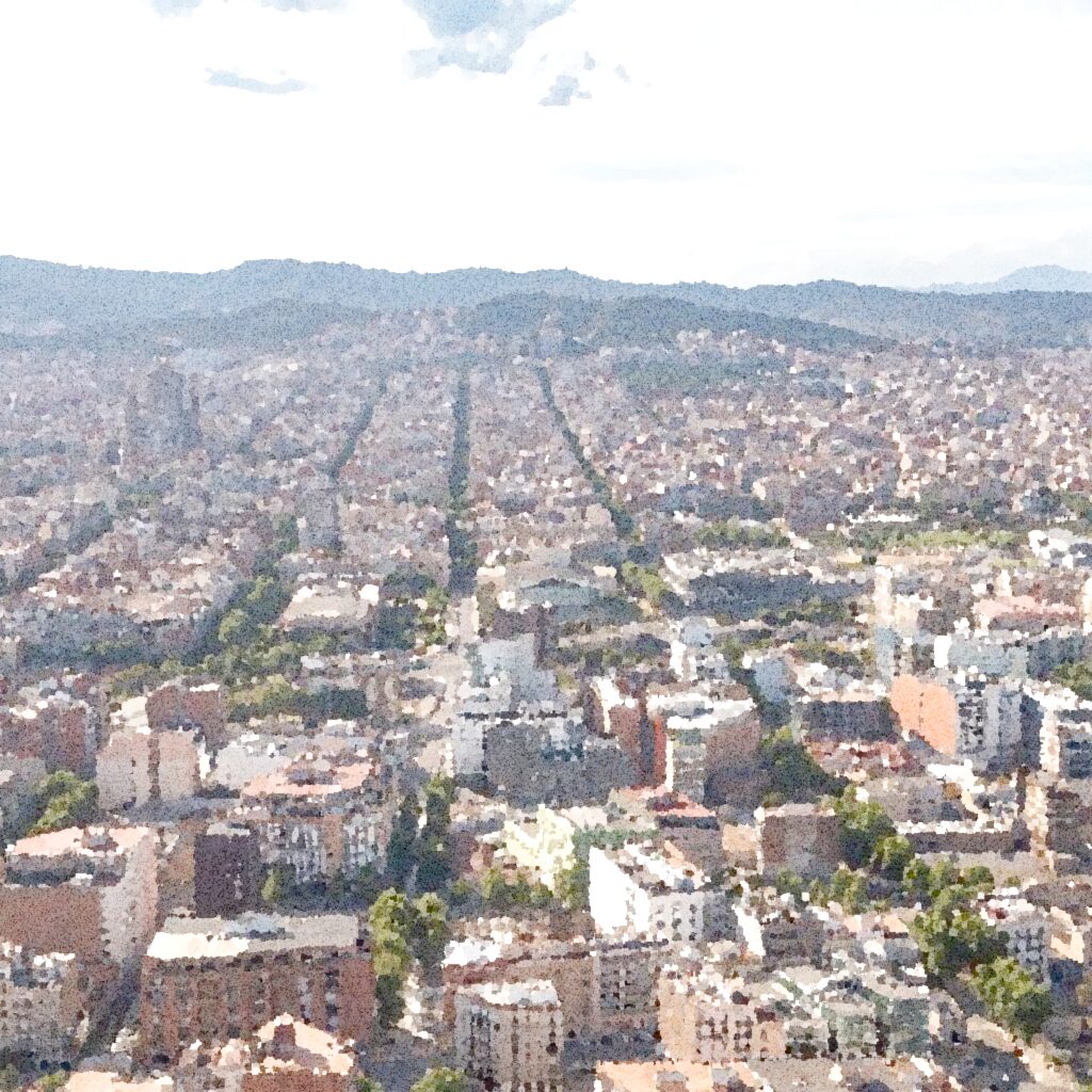 Aquarelle de Barcelone