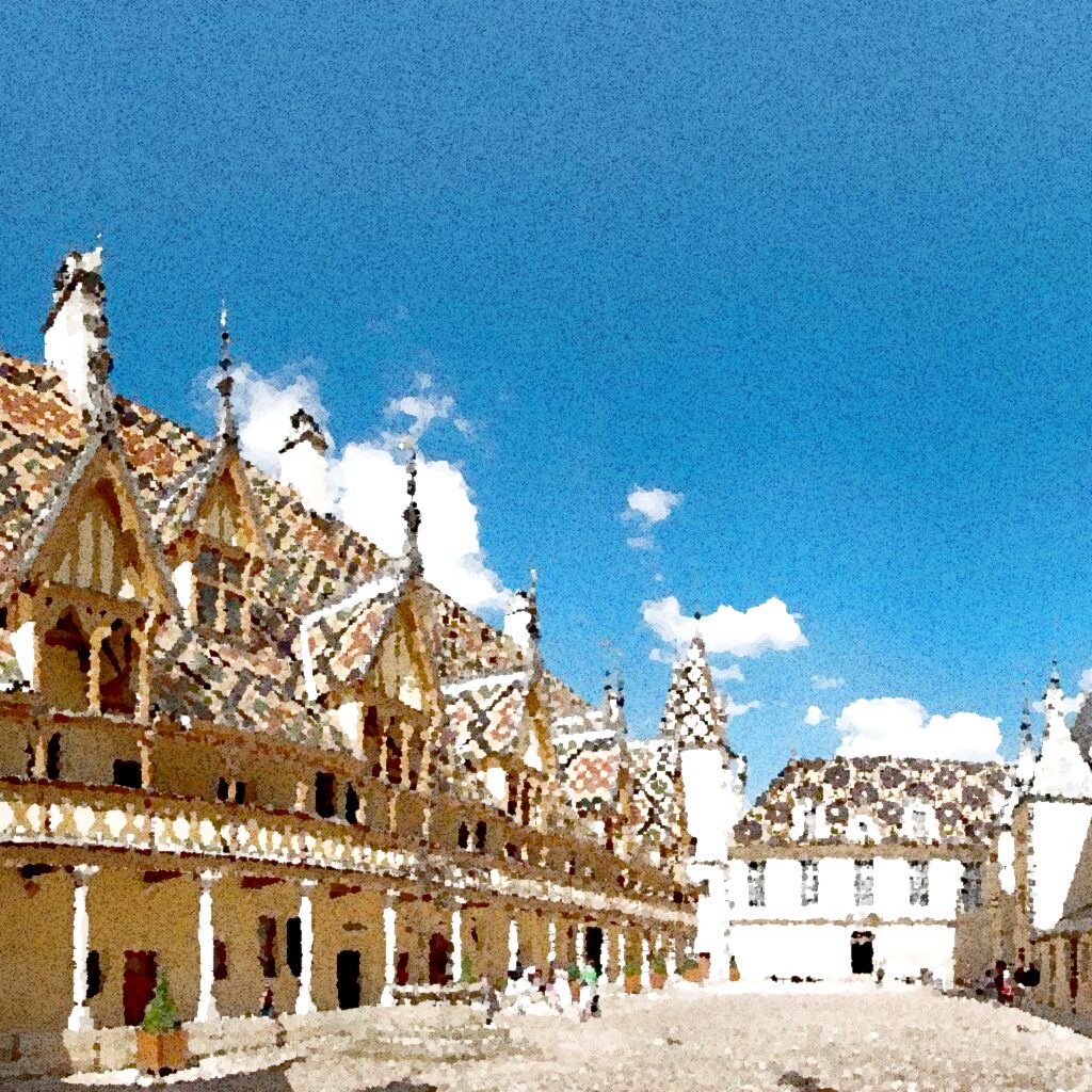 Beaune — aquarelle — France