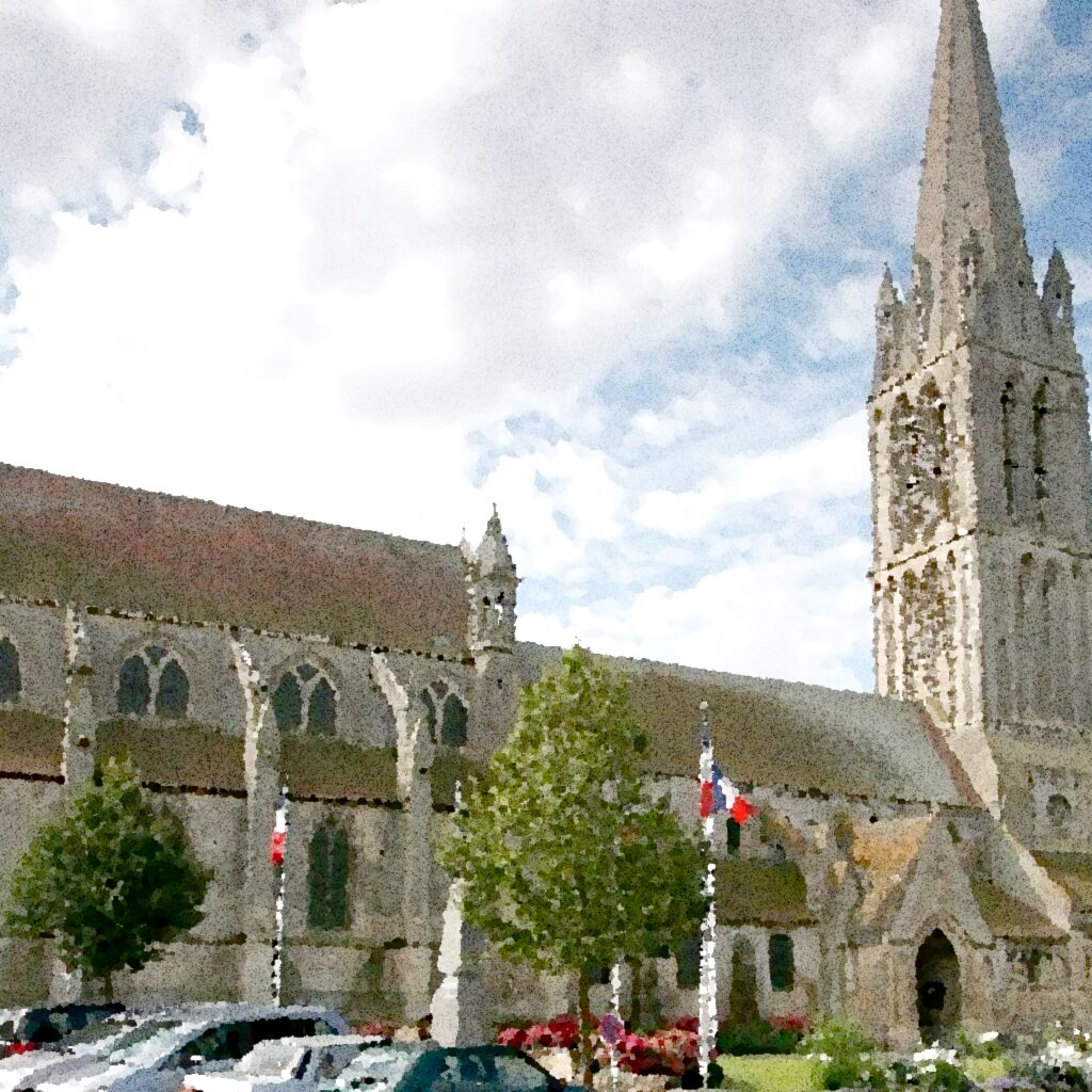 Bernières-sur-Mer — aquarelle — France