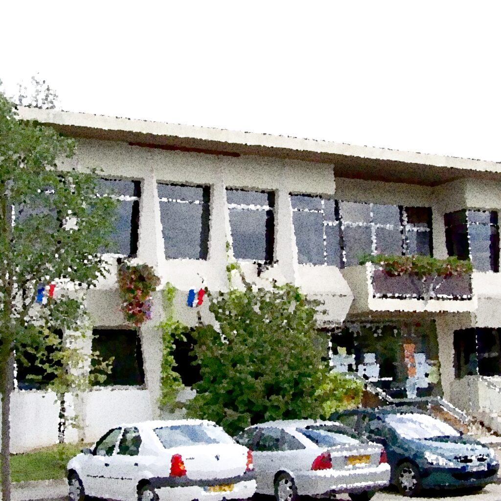 Beynes — aquarelle — France