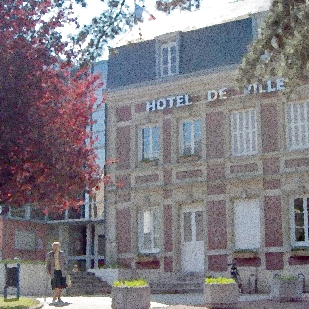Bihorel — aquarelle — France