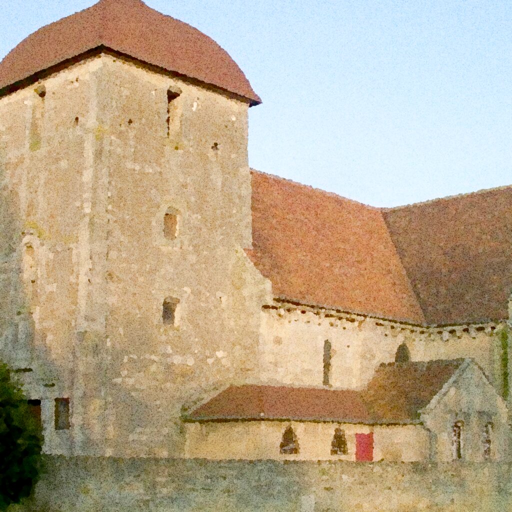 Blainville-sur-Orne — aquarelle — France